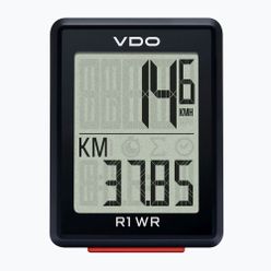 Брояч за велосипеди VDO R1 WR черен 64010
