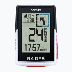 Комплект броячи за велосипеди VDO R4 GPS Top Mount черен/бял 64041