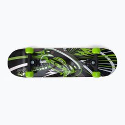Детски класически скейтборд Playlife Drift черен/зелен 880324