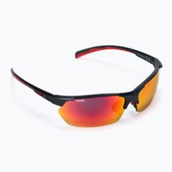 UVEX Sportstyle 114 черни/червени слънчеви очила S5309395316