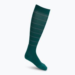 CEP Reflective мъжки компресиращи чорапи за бягане зелени WP50GZ2000