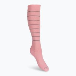 Дамски CEP отразяващи розови чорапи за бягане WP401Z2000