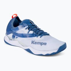 Мъжки обувки за хандбал Kempa Wing Lite 2.0 white and blue 200852003