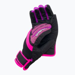 Детски ски ръкавици Reusch Duke R-Tex XT черно-розови