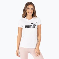 Дамска тренировъчна тениска PUMA ESS Logo Tee white 586774_02