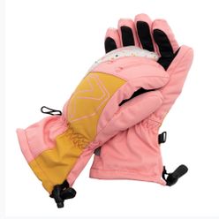 Детска ски ръкавица ZIENER Laval AS AW розова 801995