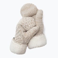 Дамски зимни ръкавици Jack Wolfskin Highloft Knit beige 1908001_5062_003