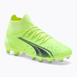 Детски футболни обувки Puma Ultra Pro FG/AG зелени 10691801