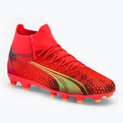 Детски футболни обувки PUMA Ultra Pro FG/AG Jr оранжево 106918 03