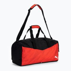 PUMA Individualrise 38 л футболна чанта в черно и червено 07932401