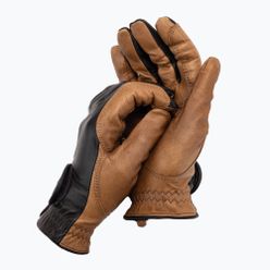 HaukeSchmidt Дамски кафяви ръкавици за езда 0111-201-47