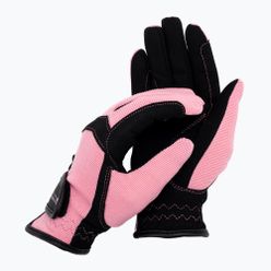 Детски ръкавици за езда HaukeSchmidt Tiffy розови 0111-313-27