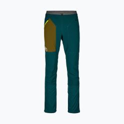 Мъжки софтшел панталони Ortovox Berrino green 6037400020