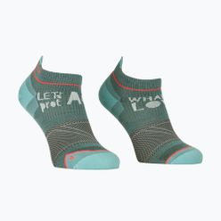 Дамски чорапи за трекинг ORTOVOX Alpine Light Low grey 5479000001