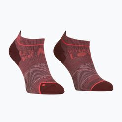 Дамски чорапи за трекинг ORTOVOX Alpine Light Low red 5479000005