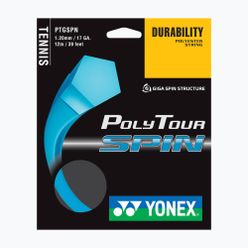 Комплект за тенис YONEX Poly Tour SPIN 12 м син