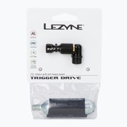 Lezyne TRIGGER DRIVE CO2 помпа за велосипед с касета + 1x касета черна LZN-1-C2-TRDR-V104