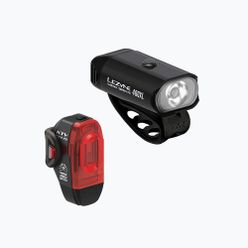 Lezyne Mini Drive 400XL/KTV Pro Комплект светлини за велосипед с USB, черен 1-LED-24P-V404