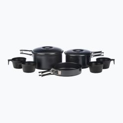 Комплект незалепващи съдове за готвене за 4 лица Vango Black ACXCOOK 009U05