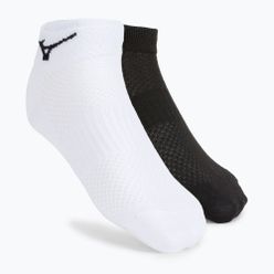Чорапи за тенис Mizuno Training Mid 3P бели/черни 67XUU95099