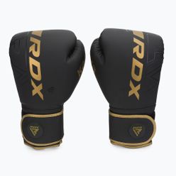 RDX F6 черни/златни боксови ръкавици BGR-F6MGL