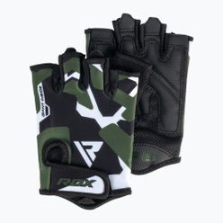 RDX Sumblimation F6 тренировъчни ръкавици черно-зелени WGS-F6GN