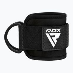Ремъци с куки за глезена RDX Gym Ankle Pro A4 black WAN-A4B-P
