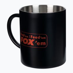 Fox Неръждаема черна XL чаша за шаран CLU254