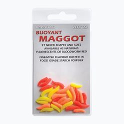 Изкуствена примамка за червей Drennan Buoyant Maggot 27 фунта. Флуо TGABBM002