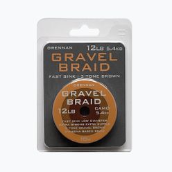 Drennan Gravel Braid brown KLGB012