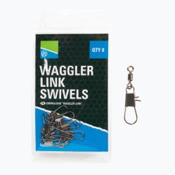 Preston Waggler Link Swivels черен P0220021