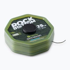 Плетено влакно Ridge Monkey Connexion Rock Bottom Tungsten Semi Stiff Coated Hooklink зелено RMT281