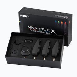 Риболовни сигнали Fox Mini Micron X 4 комплект пръти черен CEI199