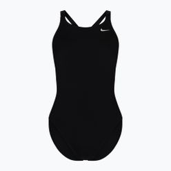 Дамски едноцветен бански Nike Hydrastrong Solid black NESSA001