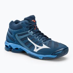 Мъжки обувки за волейбол Mizuno Wave Voltage Mid navy blue V1GA216521