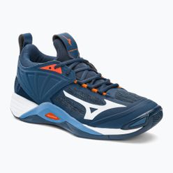 Мъжки обувки за волейбол Mizuno Wave Momentum 2 navy blue V1GA211212