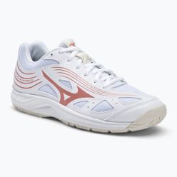 Дамски обувки за волейбол Mizuno Cyclone Speed 3 white/pink V1GC2180K36_36.0/3.5