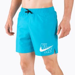 Мъжки шорти Nike Logo Solid 5 Volley Swim Shorts Blue NESSA566