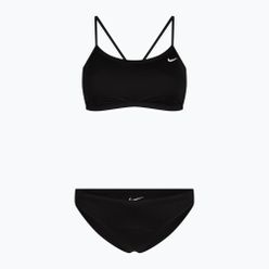 Дамски бански костюм от две части Nike Essential Racerback Bikini black NESSA211