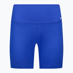 Дамски къси панталони за плуване Nike MISSY 6 KICK SHORT синьо NESSB211