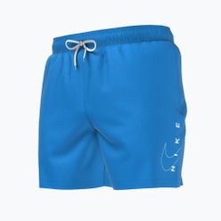 Мъжки къси панталони за плуване Nike Swoosh Break 5 Volley сини NESSC601