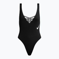 Дамски бански костюм Nike Sneakerkini U-Back Black NESSC254