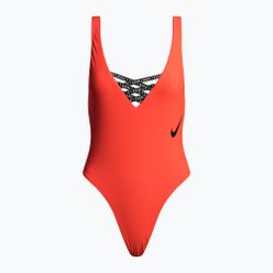 Дамски бански костюм Nike Sneakerkini U-Back Orange NESSC254