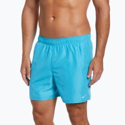 Мъжки къси панталони за плуване Nike Essential 5 Volley сини NESSA560445
