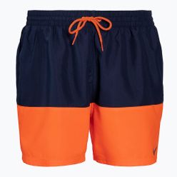 Мъжки къси панталони Nike Split 5 Volley Swim Shorts Navy Orange NESSB451