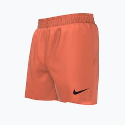 Детски къси панталони за плуване Nike Essential 4" Volley оранжев NESSB866