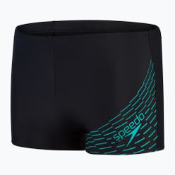 Мъжки бански Speedo Medley Logo Aquashort black and blue 8-1135406870