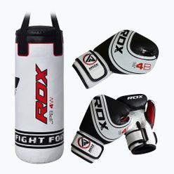 RDX Punch Bag 2Pcs детски боксов чувал + комплект ръкавици бял 3JPB-4W-2FT