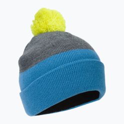 Цвят Детска шапка шапка Colorblock зимна шапка синьо-сиво 740805