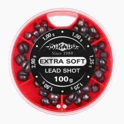 Тежести за сачми Mikado Големи, комплект B, черни OMS-DB-100